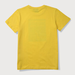 Gini & Jony Boys Yellow Printed  Knits T-Shirt