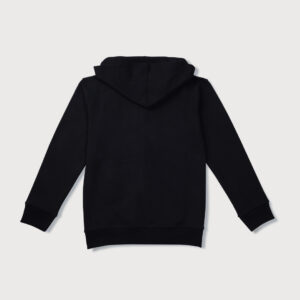 Gini & Jony Boys Black Solid Knits Knits Jacket