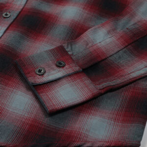 Gini & Jony Boys Red & Black Checks Knits Shirt