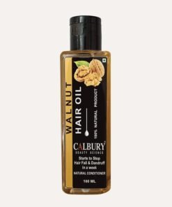 CALBURY Walnut Hair Oil – 100% Natural | Reduces Hair Fall, Dandruff & Promotes Growth | Nourishes All Hair Types 100ml