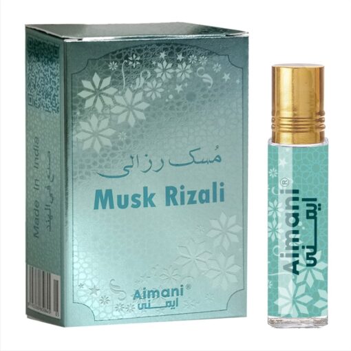 Aimani Musk Rizali Luxury for Men and Women 100% Alcohol Free Long Lasting 6ml Attar