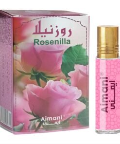 Aimani Rosenilla Rose Vanilla Perfume | 24+ Hours Lasting | Luxury Gift Pack | Alcohol Free | Special for Women 6ml Attar