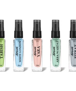 Aimani Men & Women Trial Pack Of 5 X 8ML Tabish, White London, Yara, Arba Wardat, Fitrat